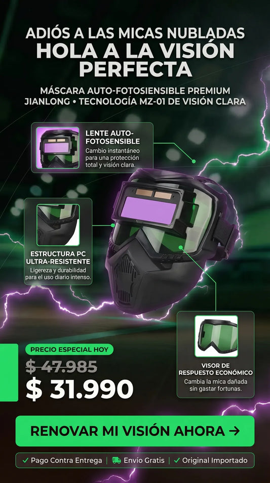 MASCARA DE SOLDAR PROFESIONAL